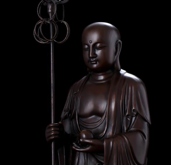 価格.com 置物 ｜お地蔵さん 仏像地蔵菩薩立像天然彫刻（高さ10.2