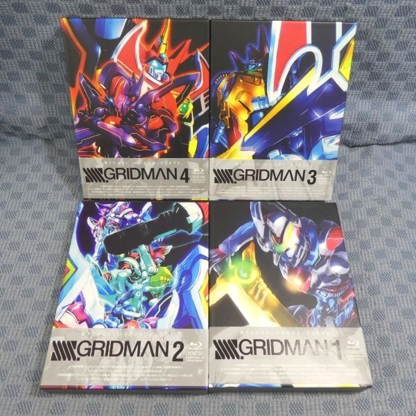 K131○「SSSS.GRIDMAN グリッドマン」Blu-ray全4巻セット : DVD Blu