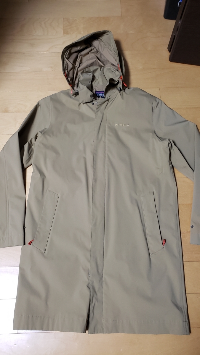 patagonia パタゴニア フォグバンク トレンチコート 色はベージュです