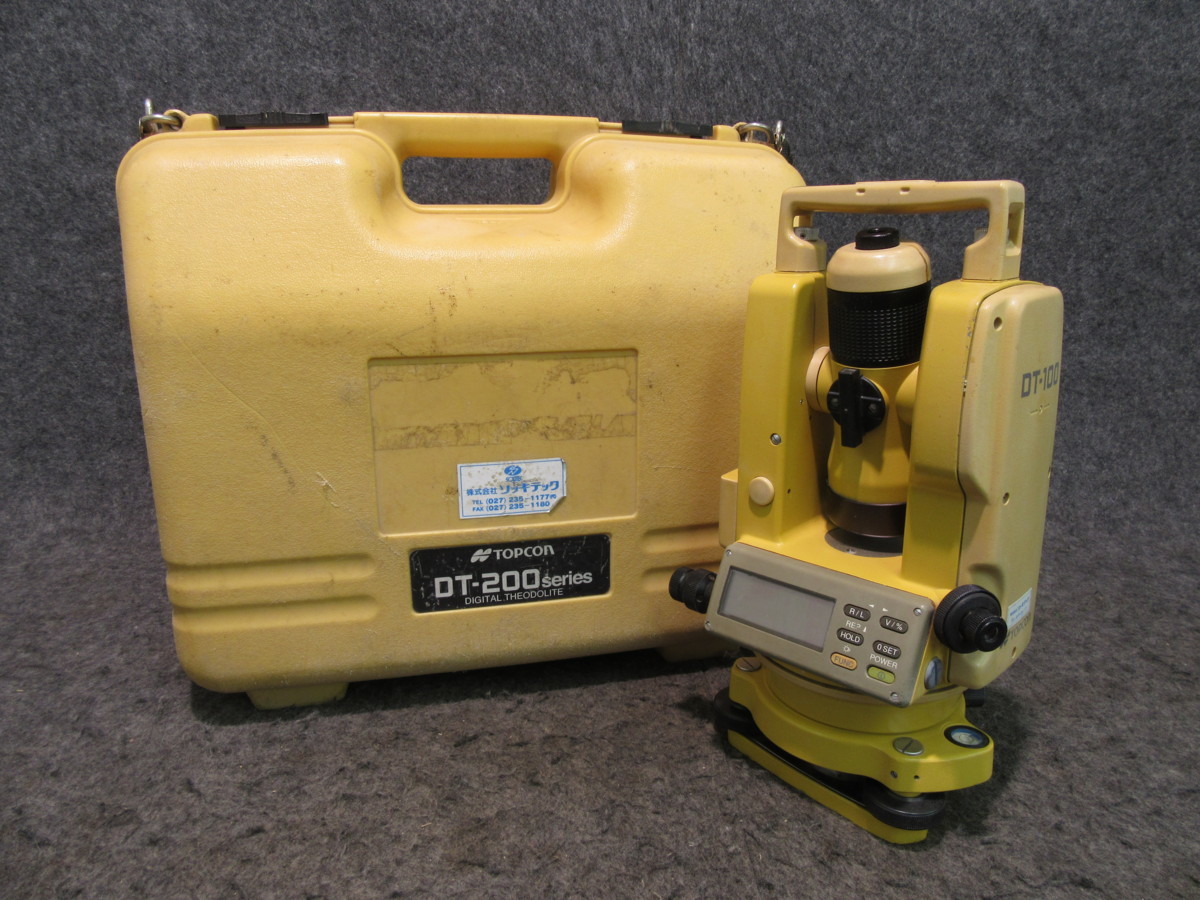 トプコン デジタルセオドライト TOPCON DT-200 DT-200シリーズ DT200 