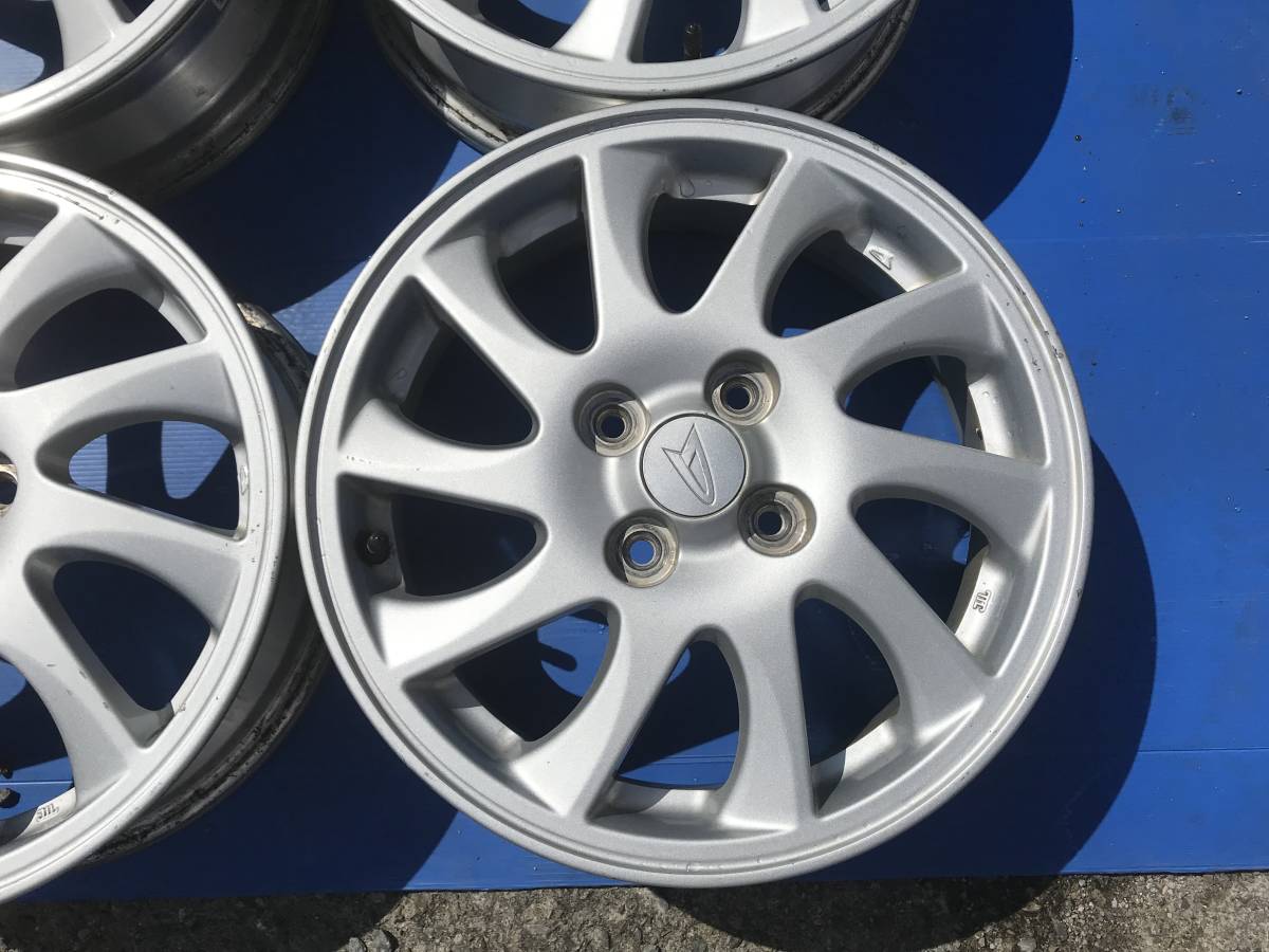 4570D＊ダイハツ純正ホイール 15X4.5J SET45 4H/100 軽自動車 4本