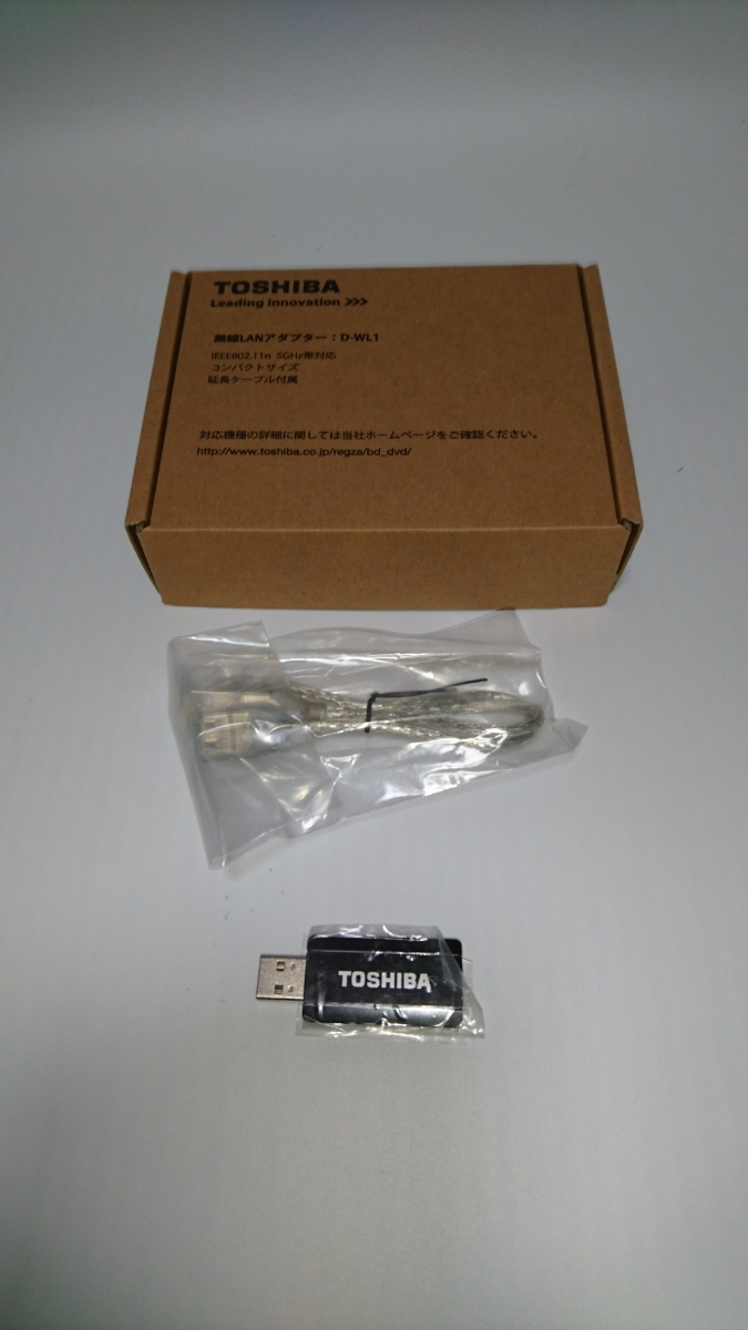 東芝 無線LANアダプター D-WL1 使用少 【公式通販】