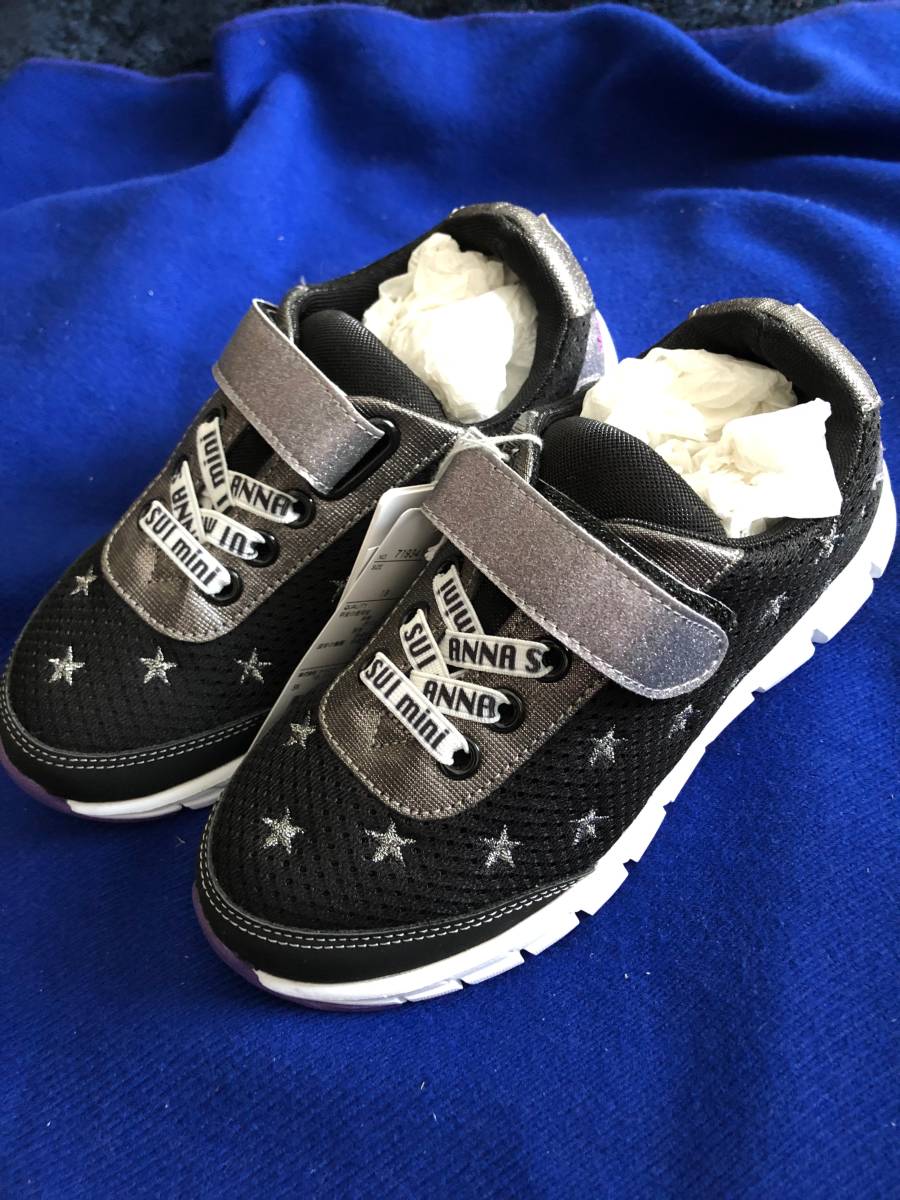 ANNA SUI Mini アナスイ スニーカー シューズ 19cm ナルミヤ ANNA