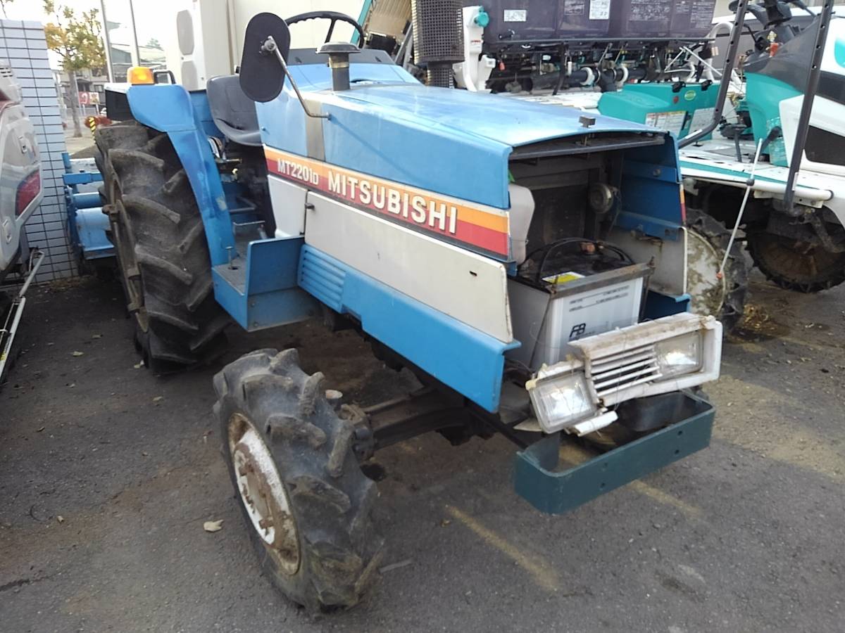 ジャンク 山形発 三菱 トラクター MT2201D 4WD 部品取り等 売切 の入札 