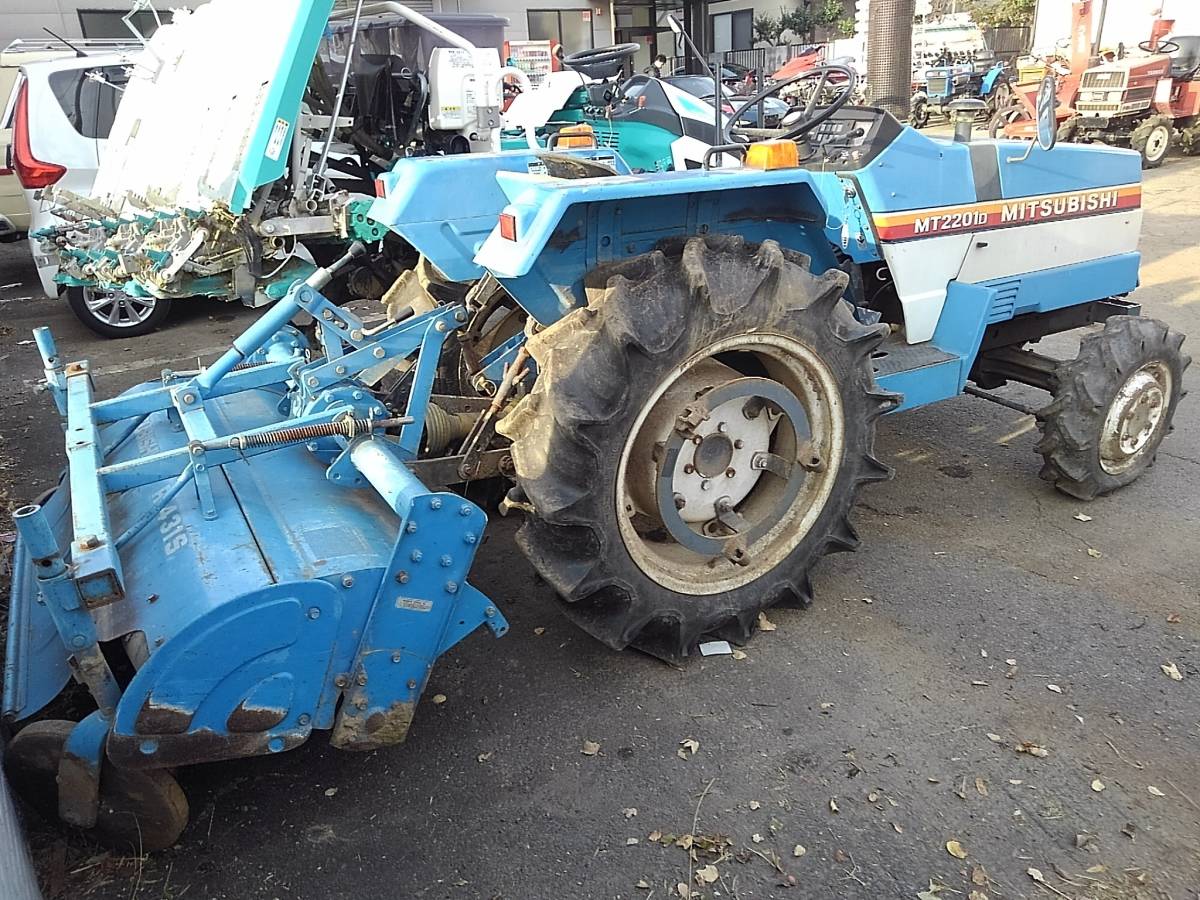ジャンク 山形発 三菱 トラクター MT2201D 4WD 部品取り等 売切 の入札 