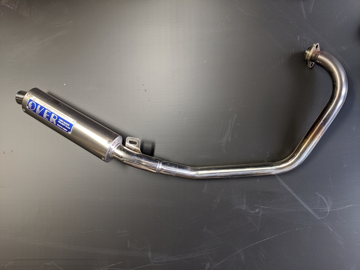 バルカン400 ステンレス スラッシュカットマフラー フルエキ VN400A 