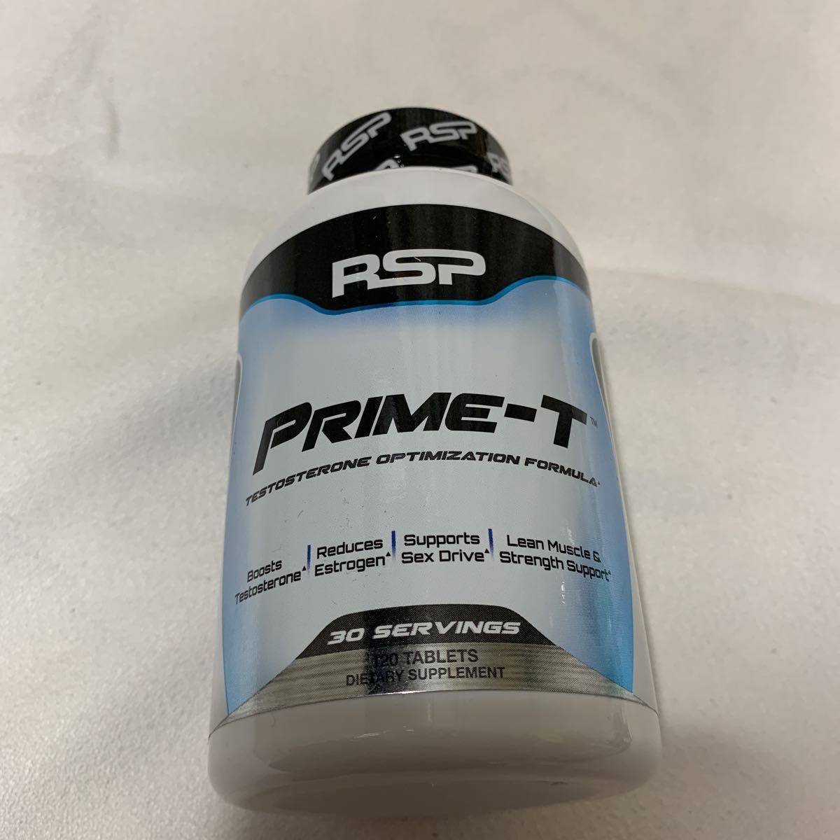 RSP Testosterone Booster - Men, Nutrition Prime-T (120 for Natural