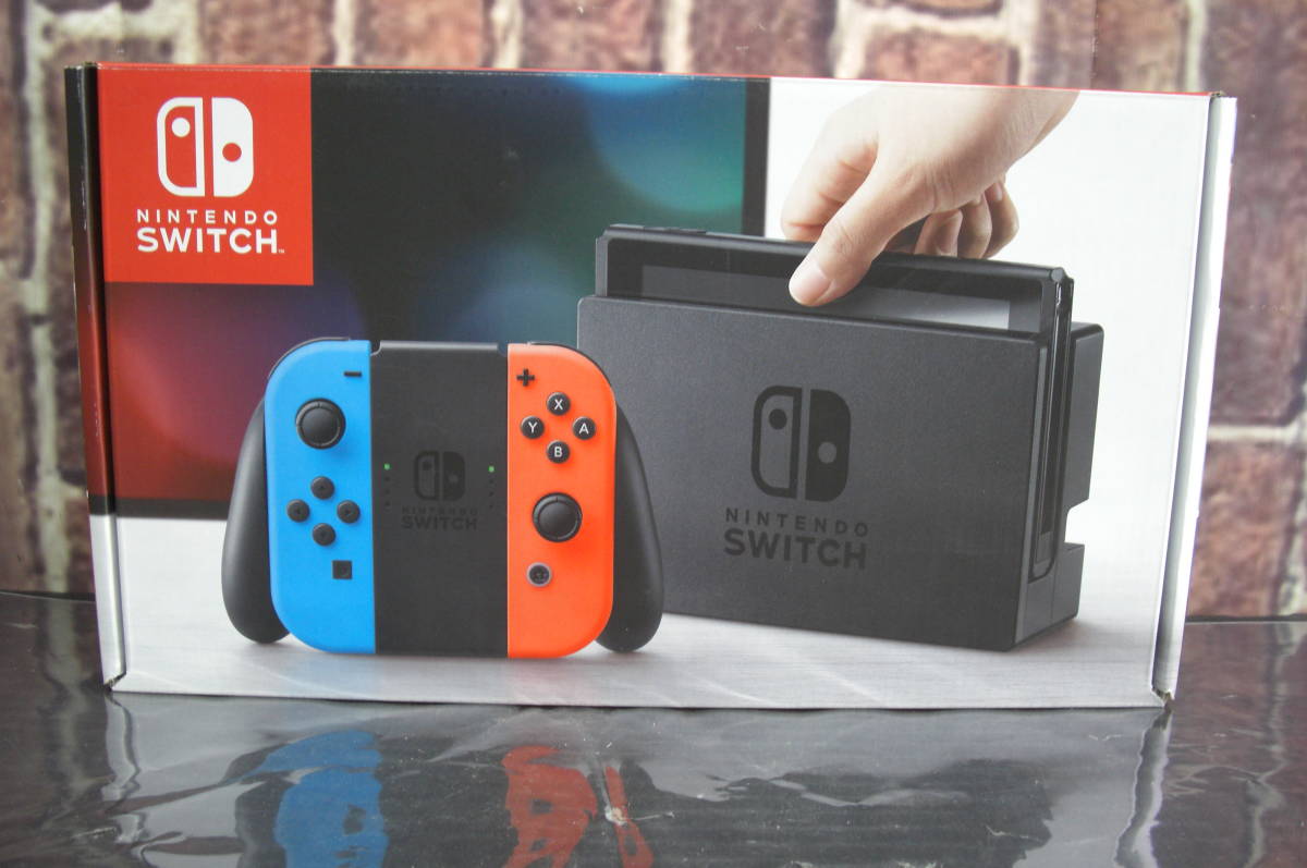◇◇ゲd802-092 【中古品】 Nintendo Switch 中古本体 Joy-Con ネオン