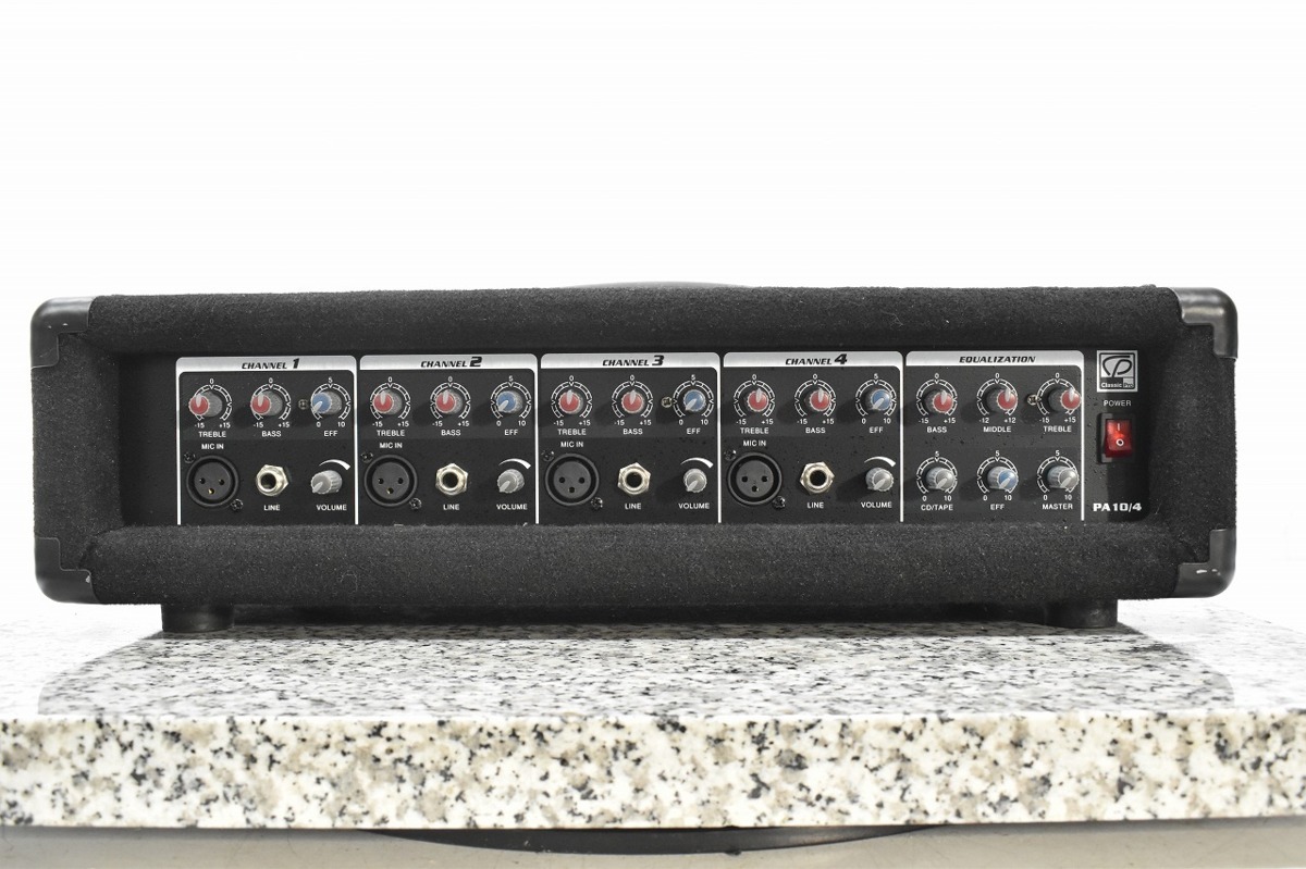 送料2000円!!】ClassicPro PA10/4 パワードミキサー スピーカーペア 