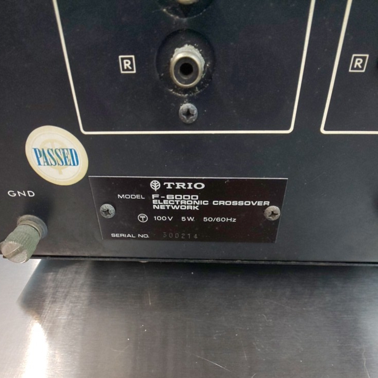 TRIO F-6000 クロスオーバー ネットワーク 希少 - 入*鹿様 チャンネル