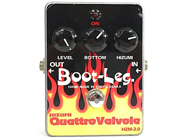 エフェクター Boot-Leg Quattro Valvole HZM-2.0 オーバードライブ