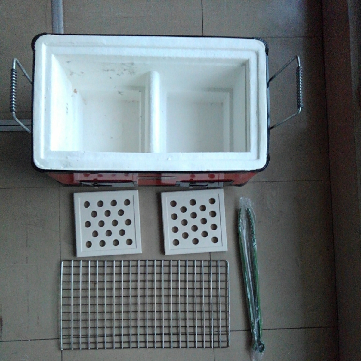 角型七輪 コンロ キンカ 未使用 キンカ コンロ バーベキューコンロ