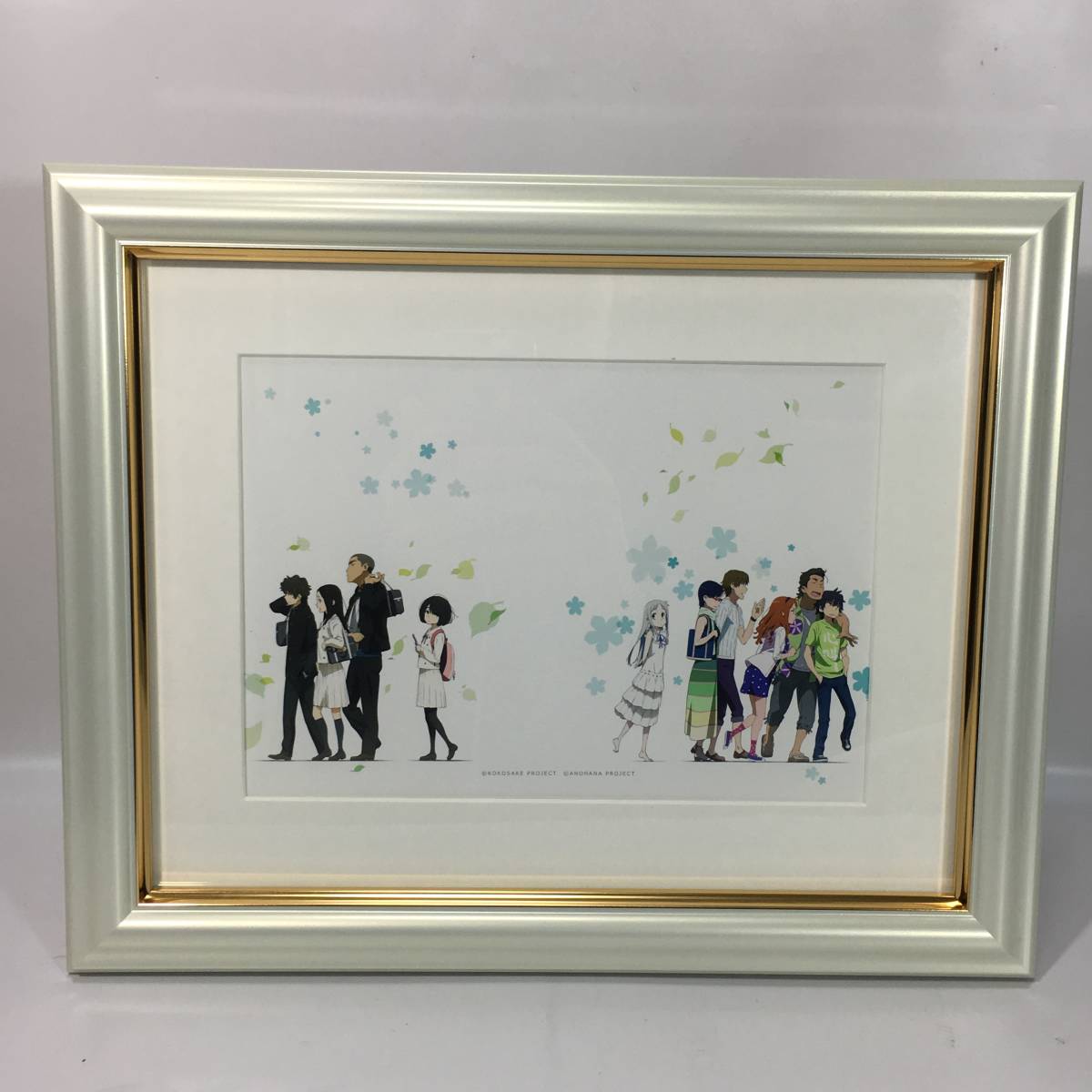 あの花 キャラファイングラフ 複製原画 ここさけ 心が叫びたがってるん