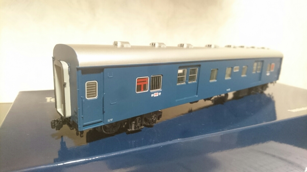 天賞堂 オユ12 郵便車 青15号 プラ製品 【公式通販】