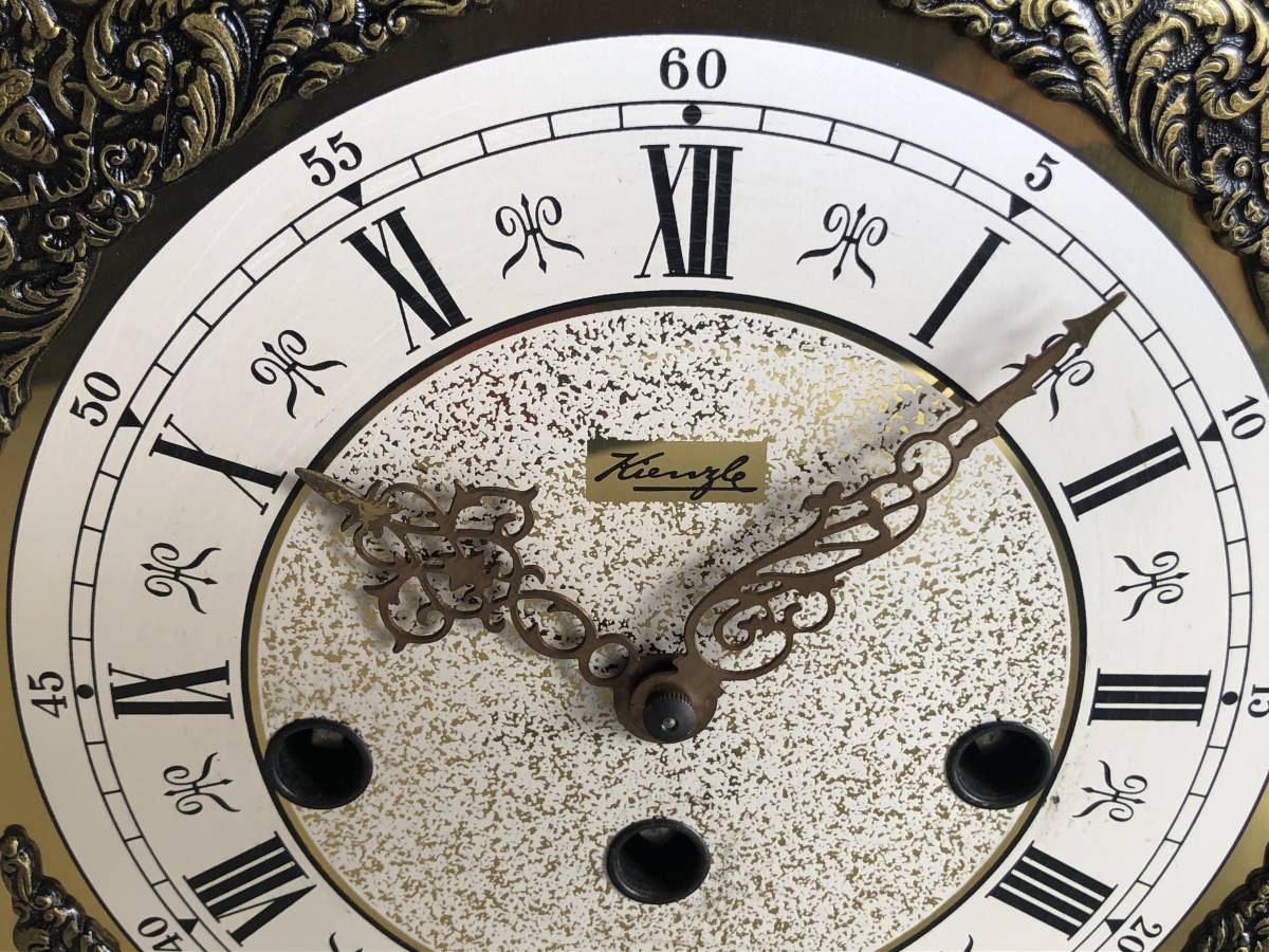 家具、インテリア 【現状品】KIENZLE キンツレ 置時計 ウエスト