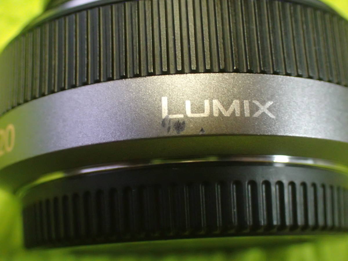LUMIX パンケーキレンズ H-020 単焦点レンズ Panasonic Lumix H-H020 G 