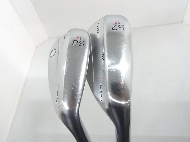 ■タイトリスト■VOKEY SPIN MILLED SM6 ツアークロム■52/58■S■NS PRO MODUS3 TOUR105■中古■1円～