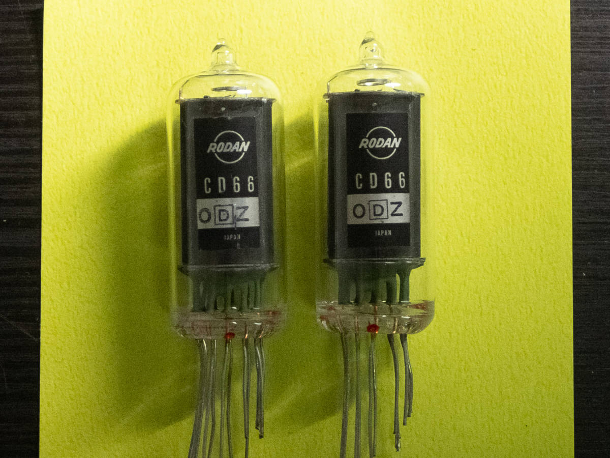 中古] ニキシー管 CD66 3本 ニキシー管のYahoo!オークション(旧
