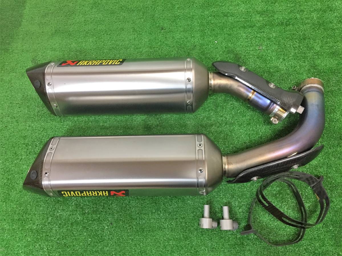 YZF-R1 09-14 アクラポビッチ(AKRAPOVIC) S/Oチタンマフラー YZF-R1 09