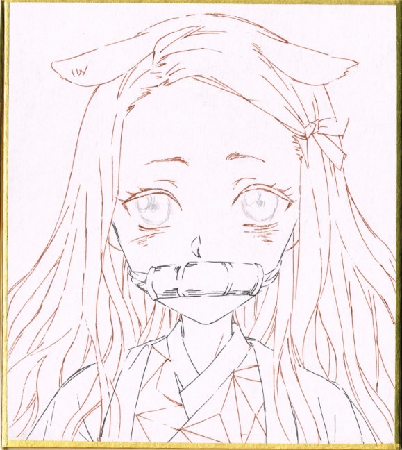 手描きイラスト 同人 鬼滅の刃 竈門禰豆子 かまどねずこ 犬 たれ耳 ねずこ ケモミミ 色紙 手描きイラスト 売買されたオークション情報 Yahooの商品情報をアーカイブ公開 オークファン Aucfan Com