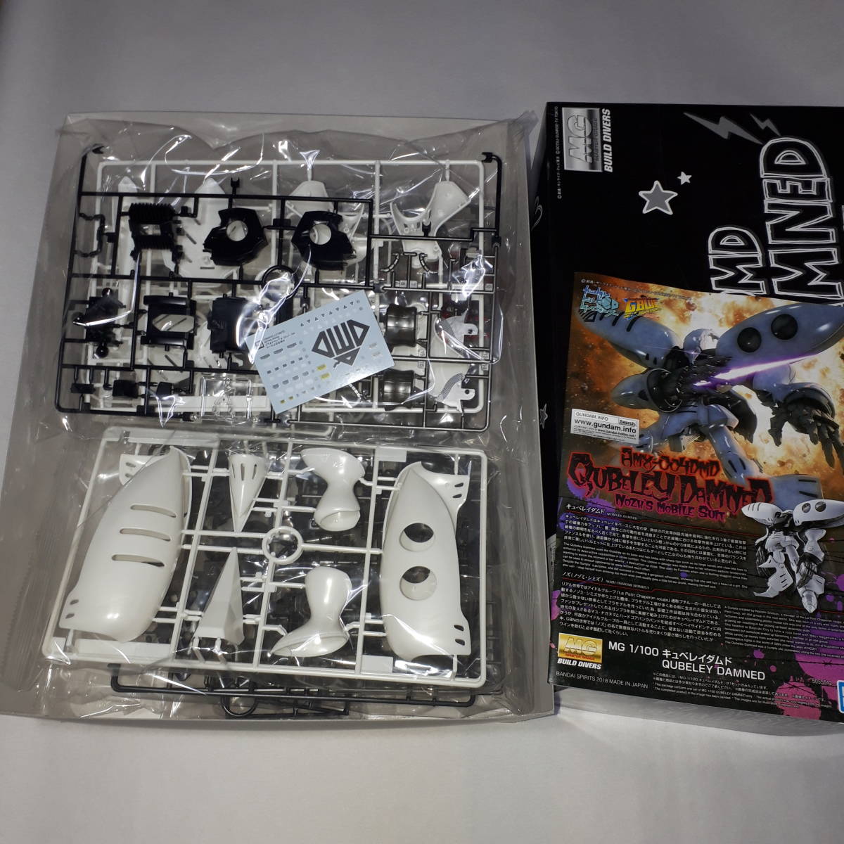 1⁄100 キュベレイダムド MG ガンプラ完成品 プレバン限定品 キュベレイ