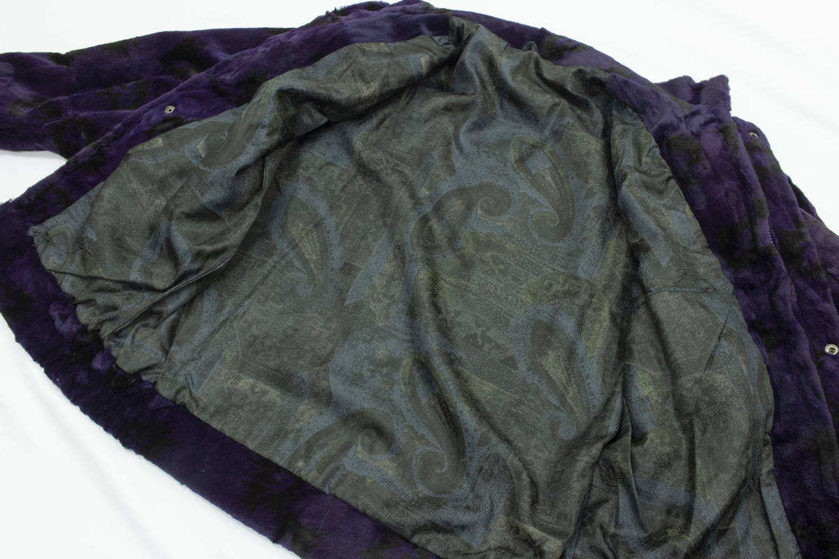 49.8万円→￥1000★藤★【金曜マダム■シェアードミンク■ブルゾン■パープル】