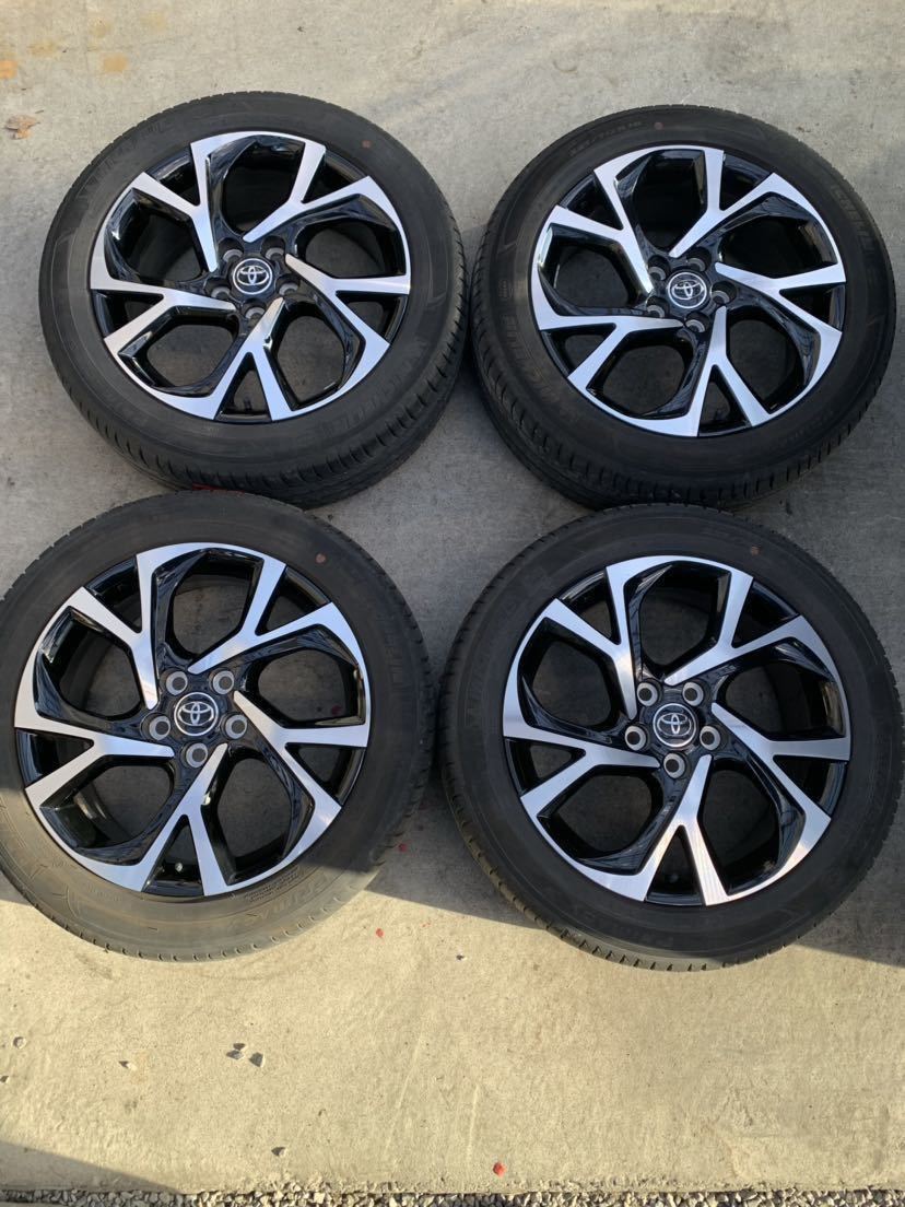 トヨタ CH-R TOYOTA 18インチ モードネロ 18インチ× CH-R純正ホイール 