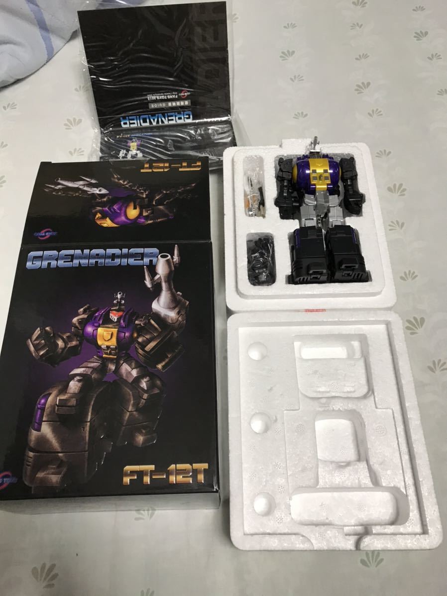 ☆送料無料☆FANS TOYS FT-12T GRENADIER トランスフォーマー非正規　インクトロン似 fanstoys 美品