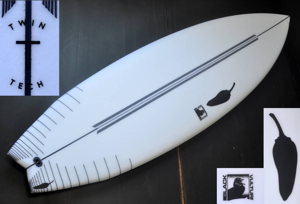 2019NEWモデル(33，58L)　6，0チリ CHILLI BLACK VULTURE ブラックバルチャーTWIN TECH 　軽量ＥＰＳエポキシ 　LEE WILSON