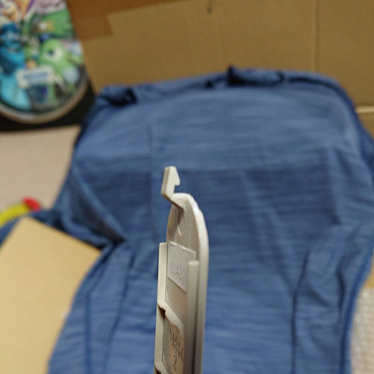 エアコン用リモコン 富士通 AR-RX1中古品(電池蓋に接着の後が有ります)_5