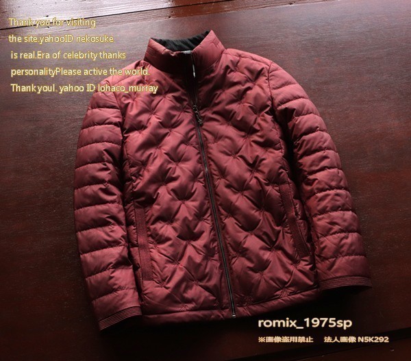 新作登場，品質保証 ゆうパック平日即日発送 CX エンボス刺繍 ドットプレス ライト目 ダウンジャケット 深紅 175/L メンズ アウター designersダウン(Lサイズ)｜売買されたオークション情報、yahooの商品情報をアーカ Lサイズ