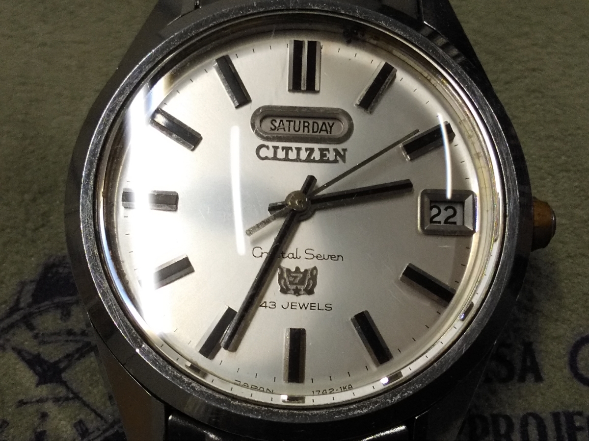 【定番，2025】 ビンテージCITIZEN Crystal Seven 43石フルオリジナル シチズン クリスタルセブン(その他)｜売買されたオークション情報、yahooの商品情報をアーカイブ公開 - オークファン その他