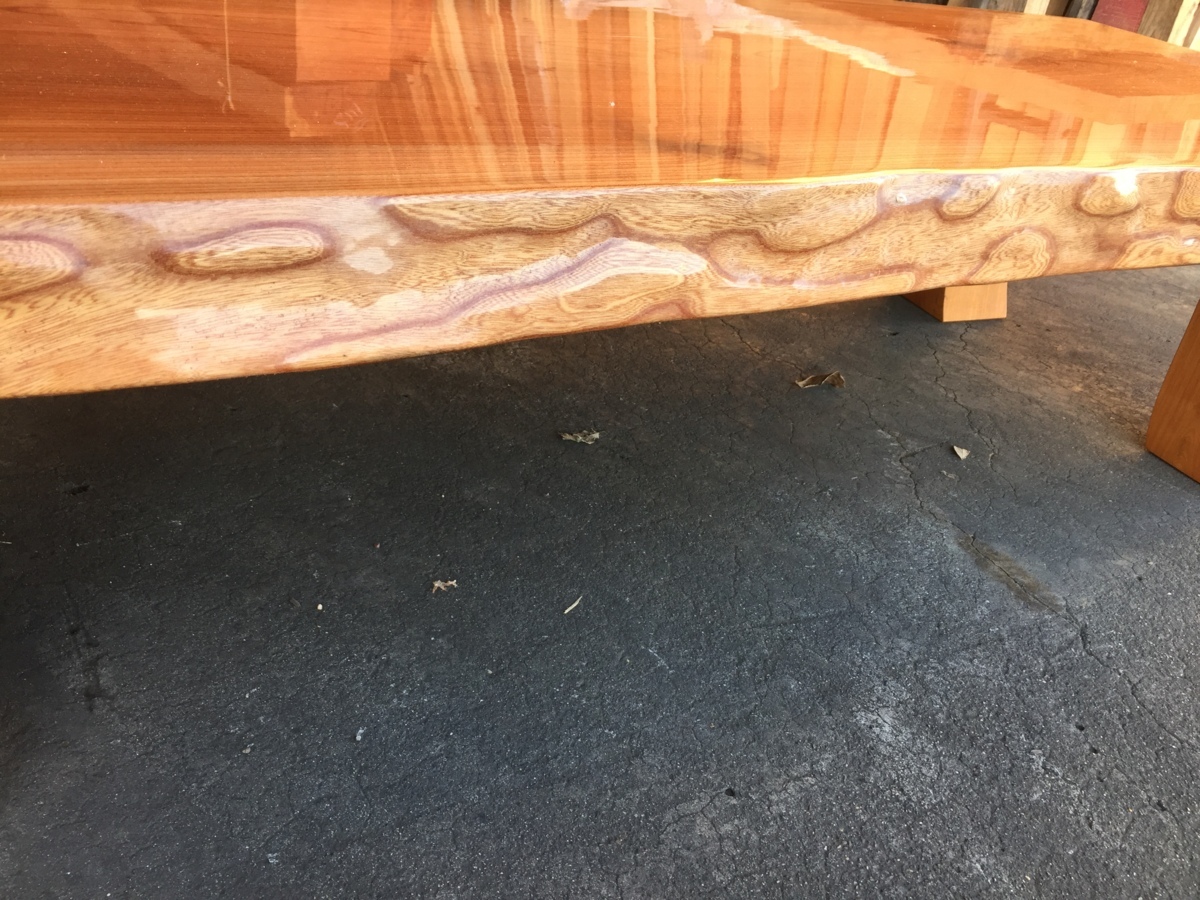 欅（けやき）耳付き無垢板1800×60×420ミリ NO.1 一枚板 幅880他 長マ 