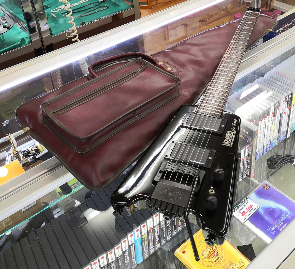 HOHNER/ホーナー G2 Tremolo ブラック ヘッドレスギター Seymour