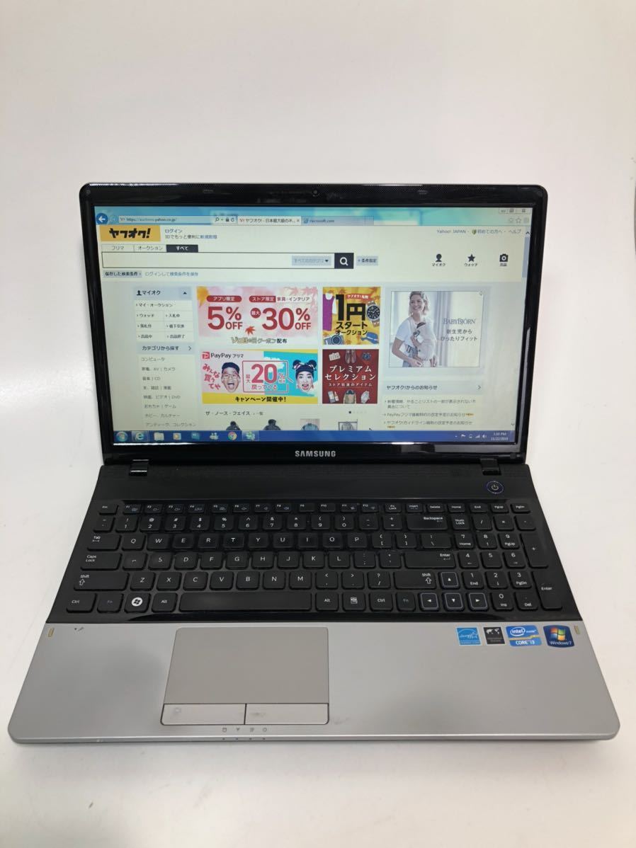 パソコン 美品 !ノートパソコン asus X200MA-B-WHITE HDD500GB メモリ 