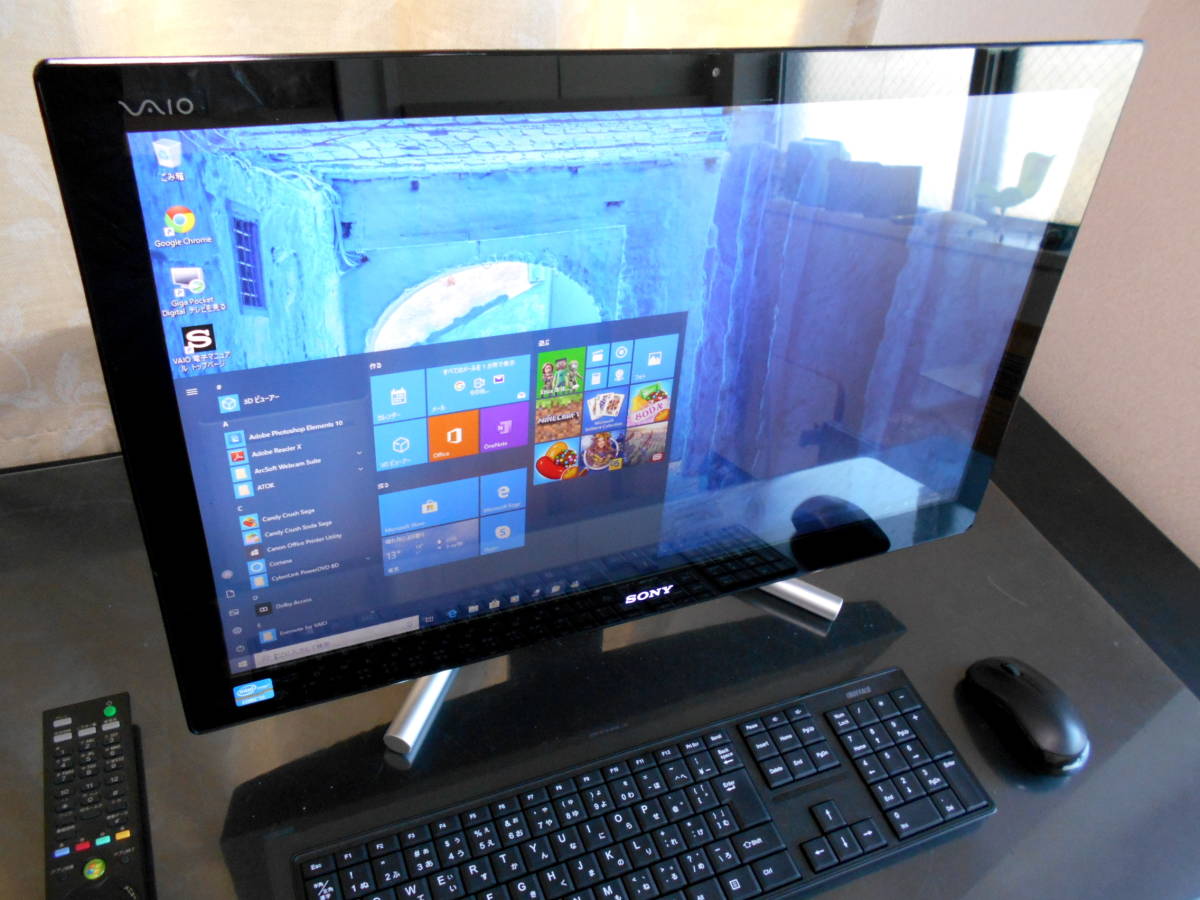 【SSD 1TB/Core i7/16GB】BRAVIA画質 VAIO SVL24117FJB★Blu-ray★ハイレゾ★スグつくTV★Office SVL241#ca