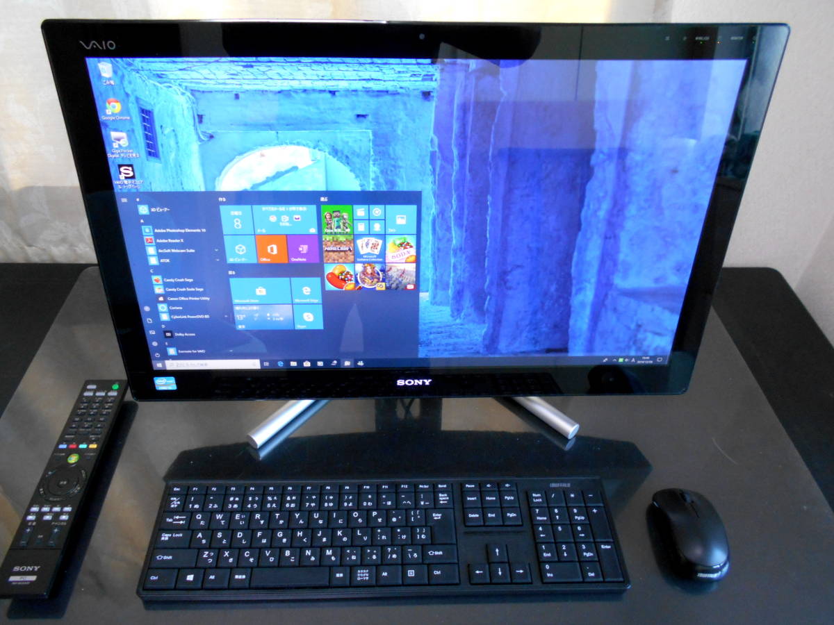 【SSD 1TB/Core i7/16GB】BRAVIA画質 VAIO SVL24117FJB★Blu-ray★ハイレゾ★スグつくTV★Office SVL241#ca