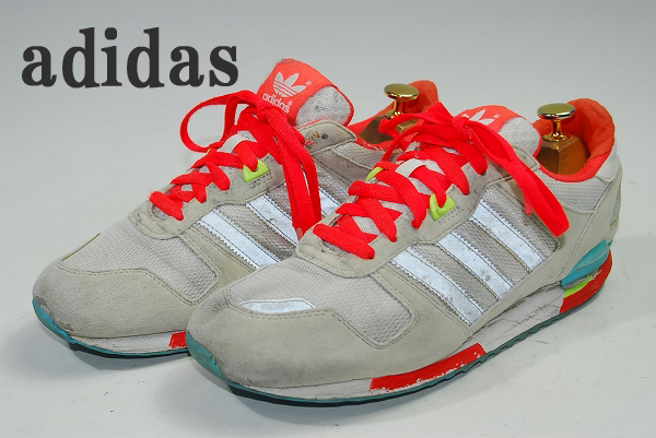 厳選 海外買い付け Ds8754 王道傑作名品 アディダス Adidas Zx700 白灰緑水色橙 レザー Low 26cm 軽量 ファン必見 26 0cm 売買されたオークション情報 Yahooの商品情報をアーカイブ公開 オークファン Aucfan Com
