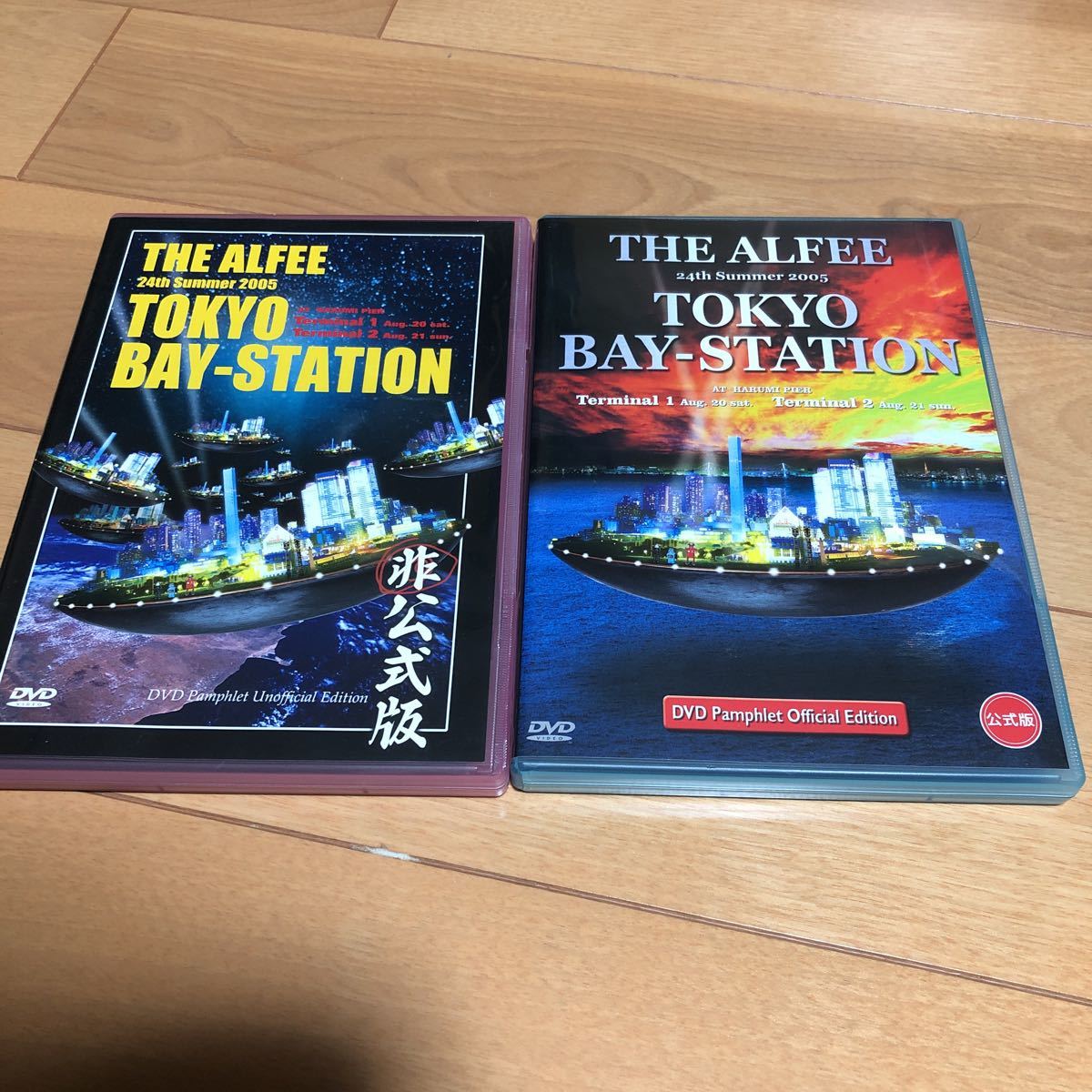 THE ALFEE TOKYO BAY-STATION　非公式DVD２枚セット DVD2枚セット アルフィー/THE ALFEE 24nd Summer 2005 TOKYO BAY
