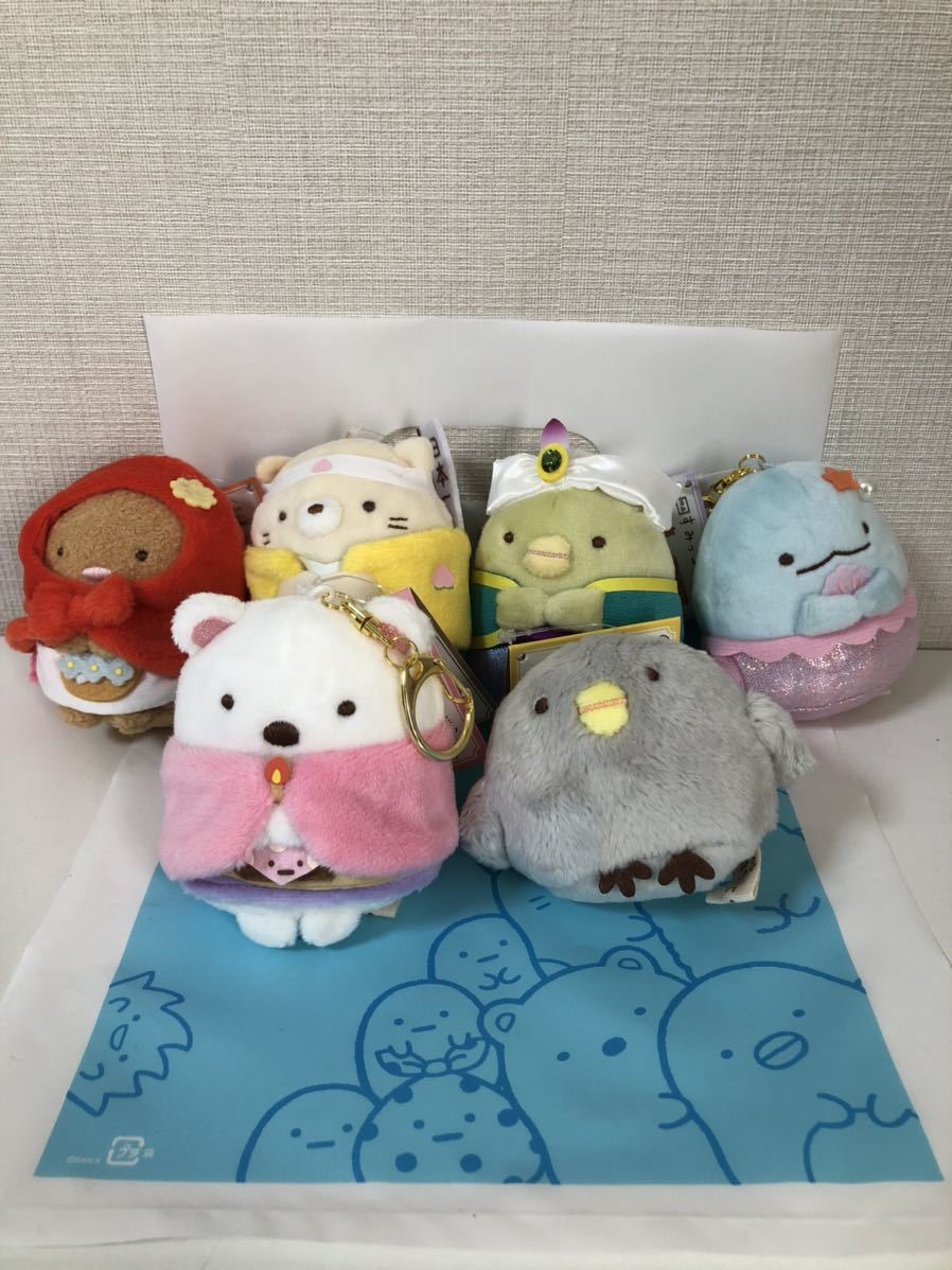 新品】すみっコぐらしshop 映画 ぶらさげぬいぐるみ 全6種 しろくま