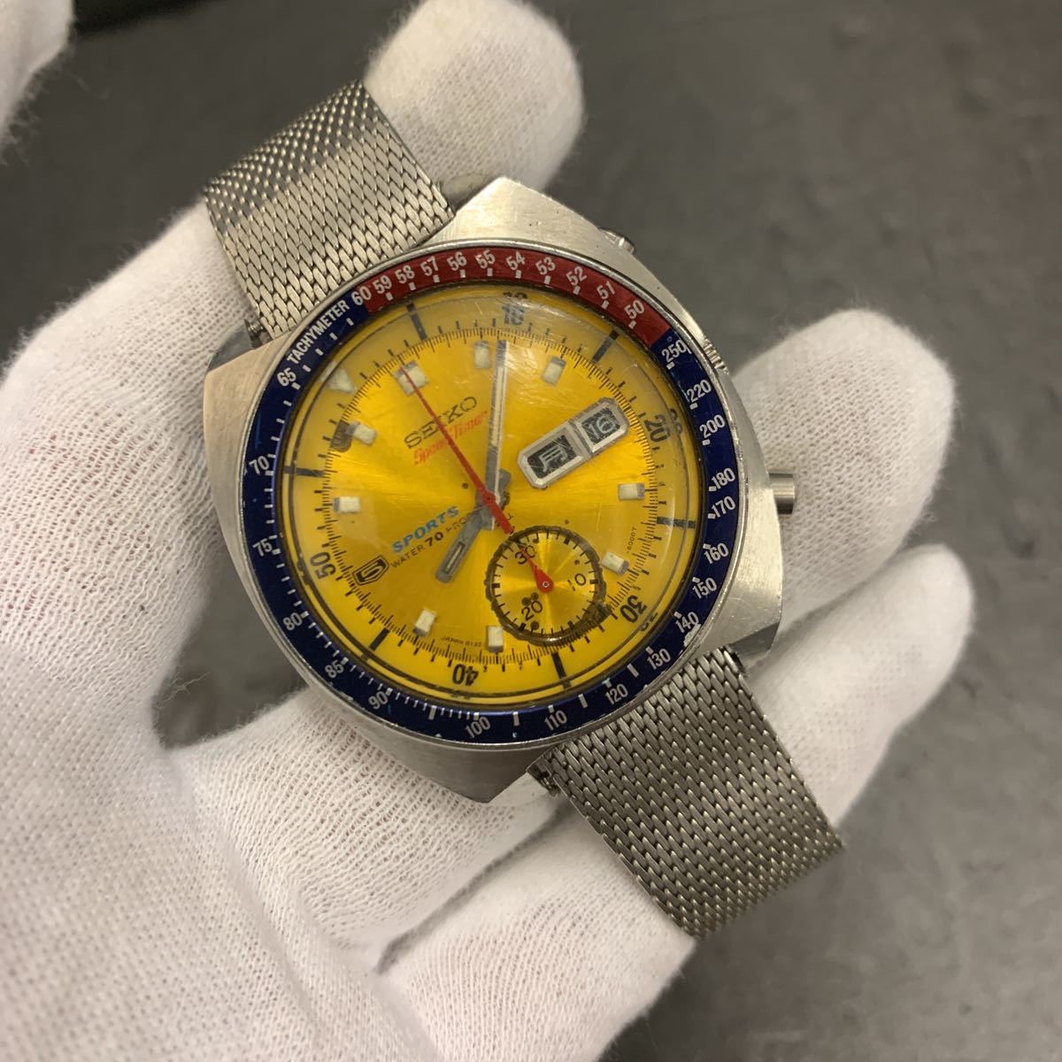 不動品/ジャンク品/SEIKO(セイコー) 5 SPORTS(スポーツ) SpeedTimer 
