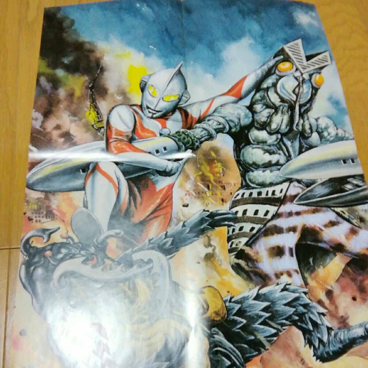 稀少絶版特撮本！朝日ソノラマ大復刻怪獣大図鑑/怪獣大図鑑・妖怪大