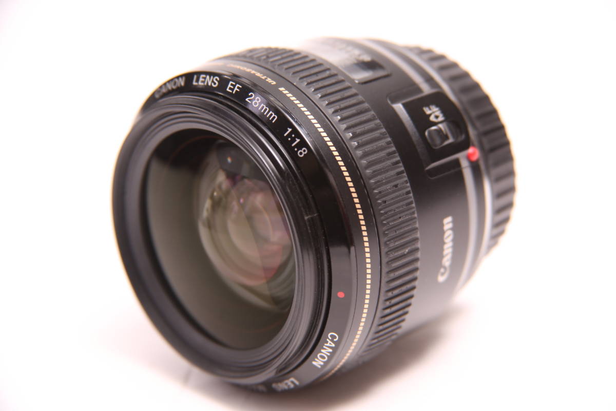 Canon 単焦点レンズ EF28mm F1.8 USM フルサイズ対応