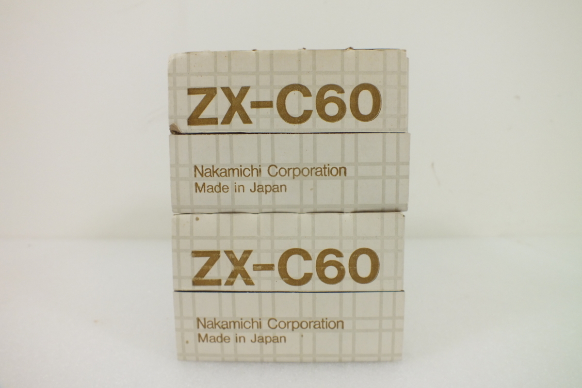 □Nakamichi ZX-C60 メタルカセットテープ ナカミチ カセットテープ 二