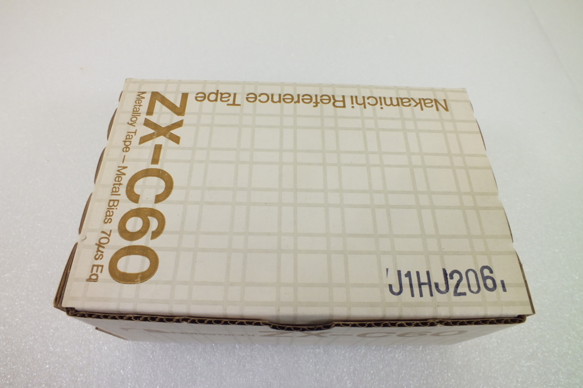 □Nakamichi ZX-C60 メタルカセットテープ ナカミチ カセットテープ 二