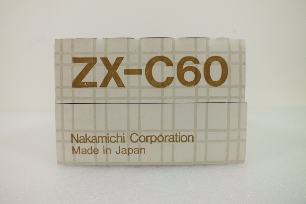 □Nakamichi ZX-C60 メタルカセットテープ ナカミチ カセットテープ 二