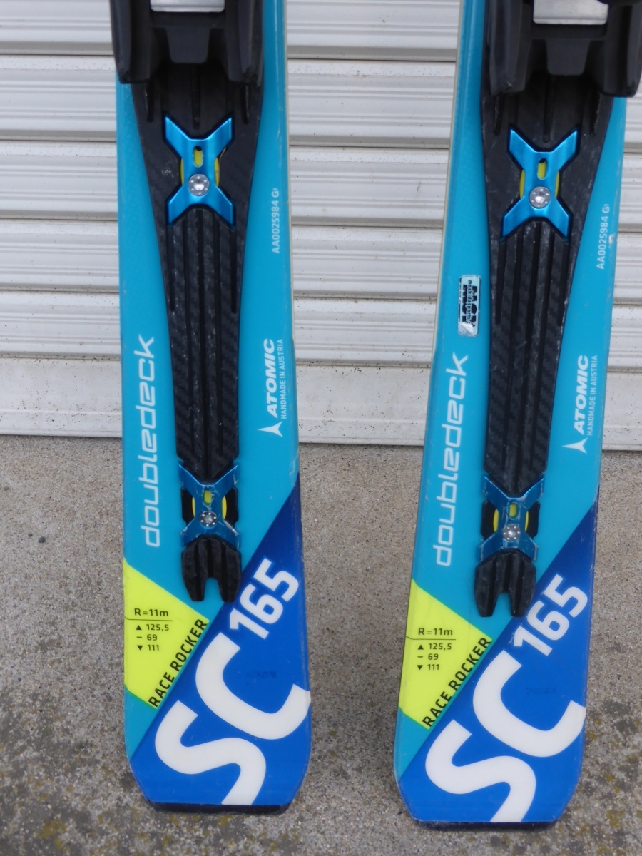 ATOMIC BLUESTER Doubledeck SC165 スキー アトミック ATOMIC BLUESTER DOUBLEDECK 3.0 SC 165cm スキー ATOMIC