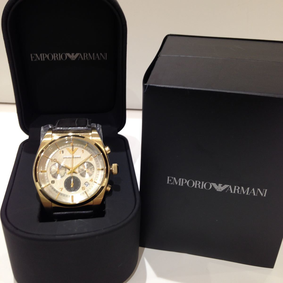 EMPORIO ARMANI エンポリオアルマーニ 腕時計 メンズ クォーツ 3針 