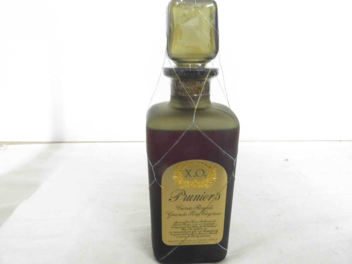 【正規品，2025】 Prunier's プルニエ XO キュヴェ ロワイヤル 700ml ブランデー コニャック ４０度(コニャック)｜売買されたオークション情報、yahooの商品情報をアーカイブ公開 - オークファン コニャック