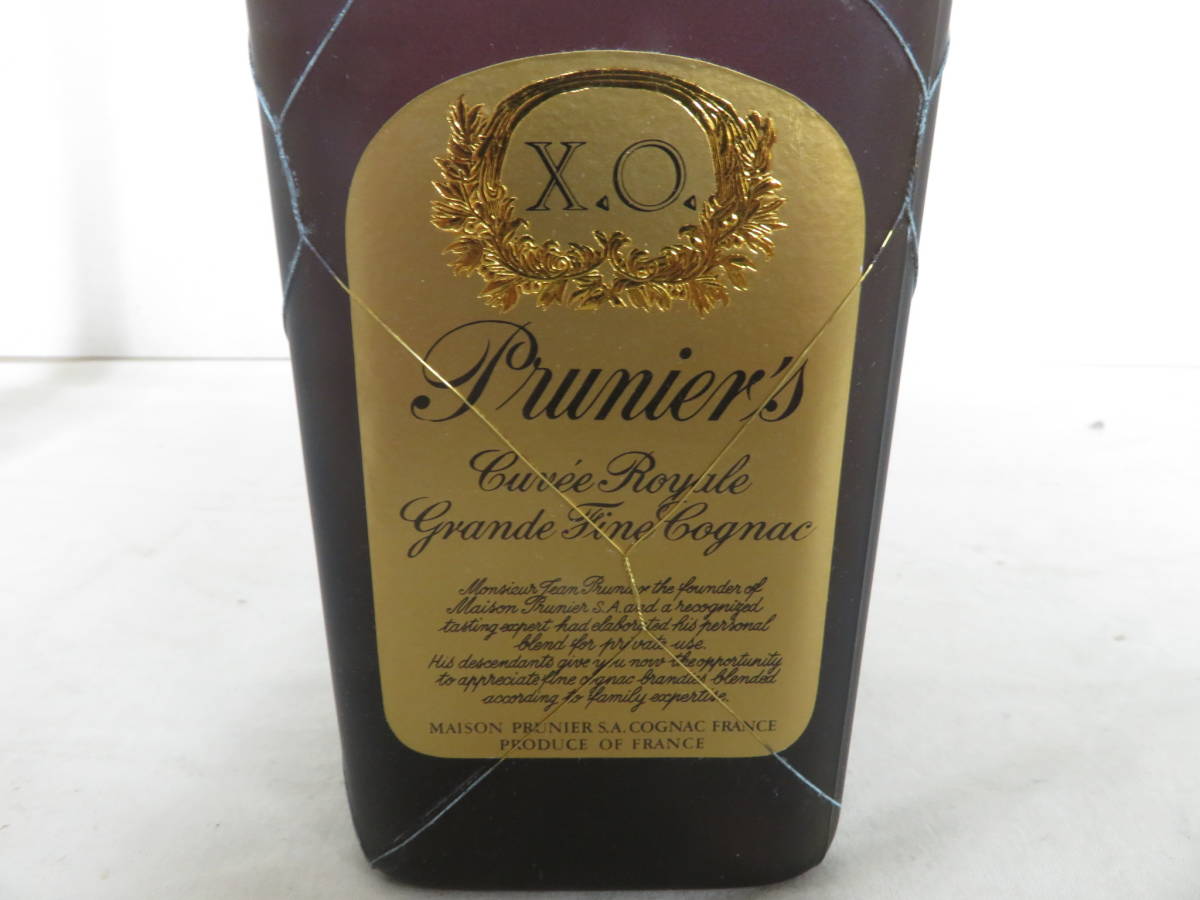 Prunier's（プルニエ）XO キュヴェ ロワイヤル 700ml ブランデー